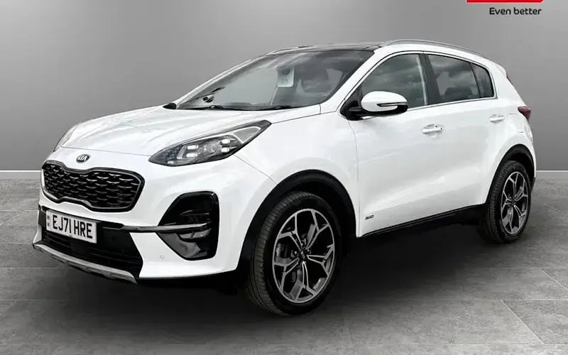 Used Kia Sportage GT-Line S 136 HP (100 kW) 2021 White SUV
