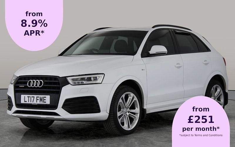 White Used 2016 Audi Q3 S-line plus SUV | £14,216 (Fair price) - Image 1/2