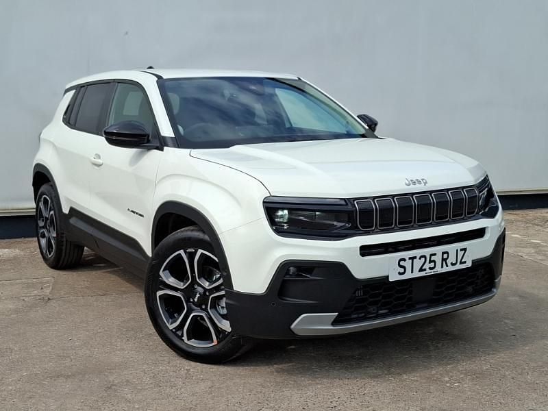 Special solid snow white New 2025 Jeep Avenger Summit SUV | £21,498 (Fair price) - Image 1/4