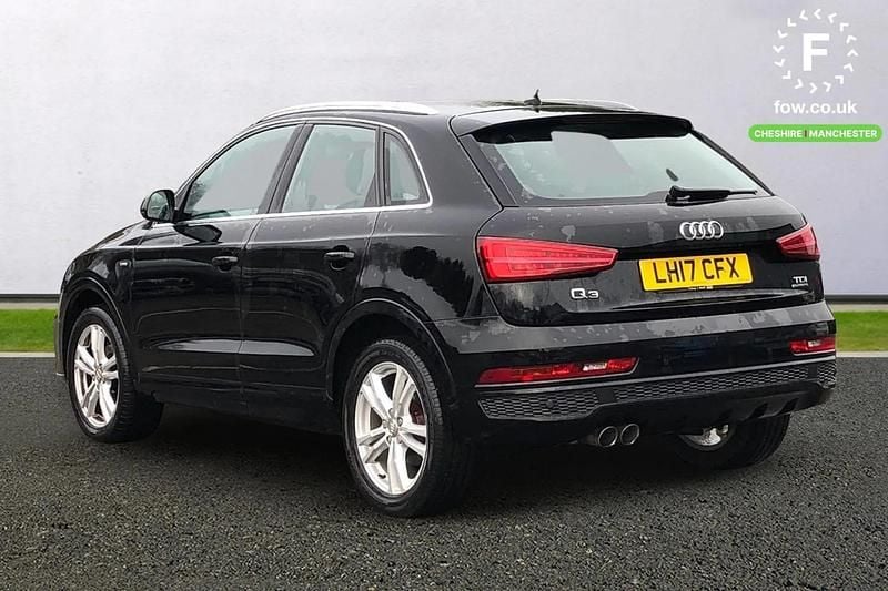 Used Audi Q3 S-Line 150 HP (110 kW) 2017 Black SUV