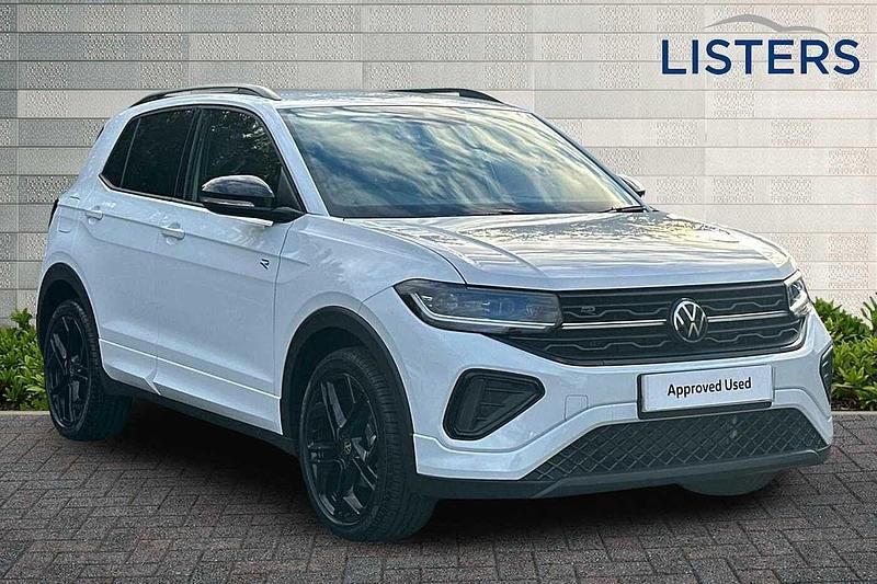 Pure white New 2025 VW T-Cross Black Edition SUV | £30,990 (Fair price) - Image 1/4