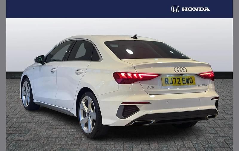 Used Audi A3 S-Line 108 HP (79 kW) 2022 White Sedan