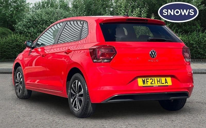 Used VW Polo United 95 HP (69 kW) 2020 Red Hatchback