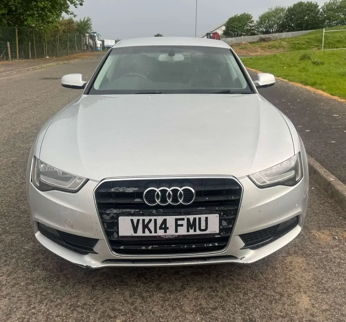 Begagnad Audi A5 2014 Silver Sportkupé