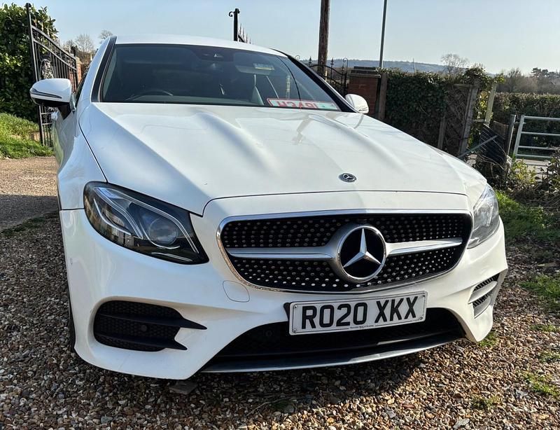 Used Mercedes E300 AMG Line Premium 2020 White Coupe