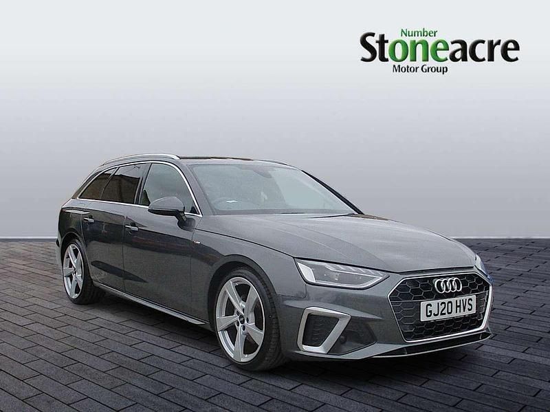 Grey Used 2020 Audi A4 S-Line Estate | £16,595 (Fair price) - Image 1/4