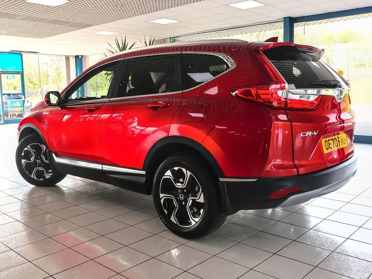 Used Honda CR-V Hybrid 184 HP (135 kW) 2020 Red SUV