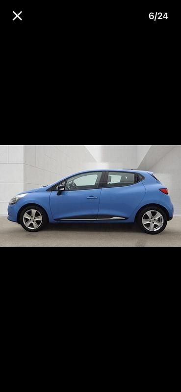 Used Renault Clio IV Dynamique 75 HP (55 kW) 2015 Blue Hatchback