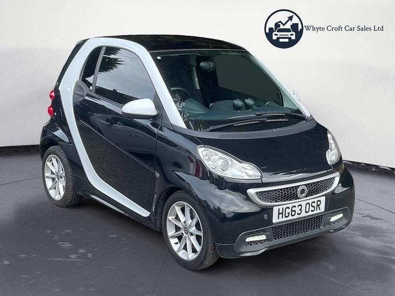 Black Used 2014 Smart ForTwo Coupé Passion Coupe | £4,495 (Fair price) - Image 1/3
