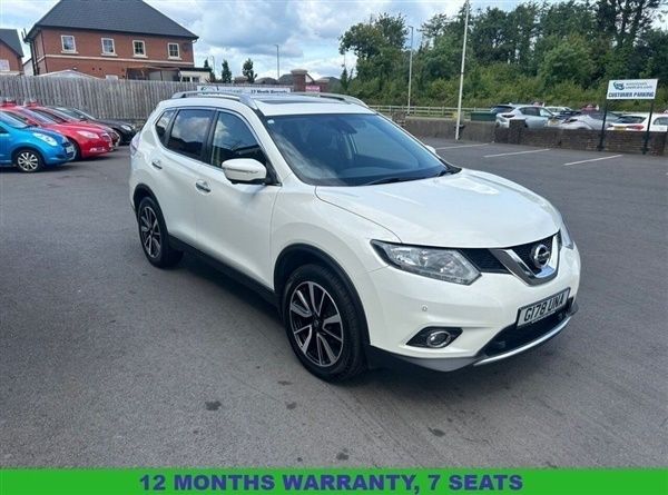 White Used 2017 Nissan X-Trail N-Vision SUV | £7,995 (Fair price) - Image 1/1