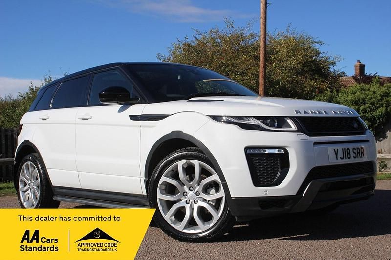 White Used 2018 Land Rover Range Rover evoque HSE Dynamic SUV | £15,990 (Super price) - Image 1/3
