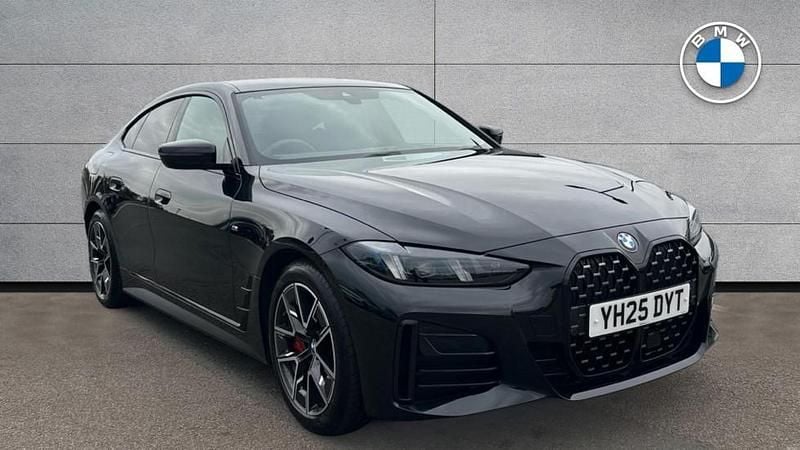 Black Used 2025 BMW 420 Gran Coupé M Sport Coupe | £37,882 (Fair price) - Image 1/4