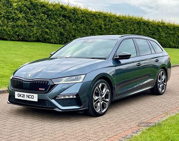 Used Skoda Octavia vRS 200 HP (147 kW) 2021 Grey Estate