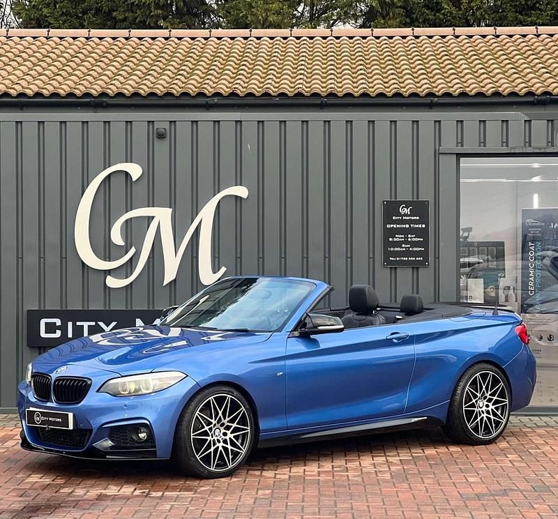 Used BMW 220 M Sport 2018 Blue Cabriolet