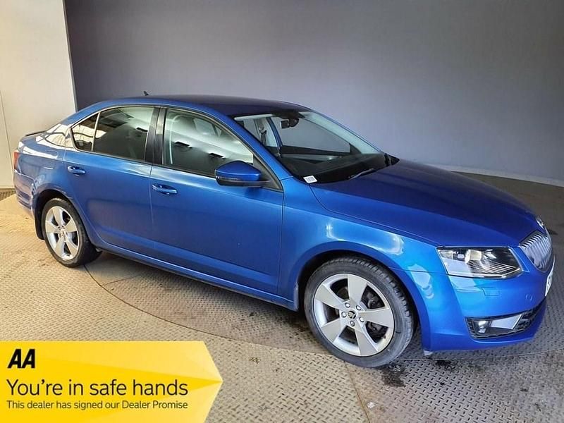 Used Skoda Octavia Sport 150 HP (110 kW) 2016 Blue Hatchback