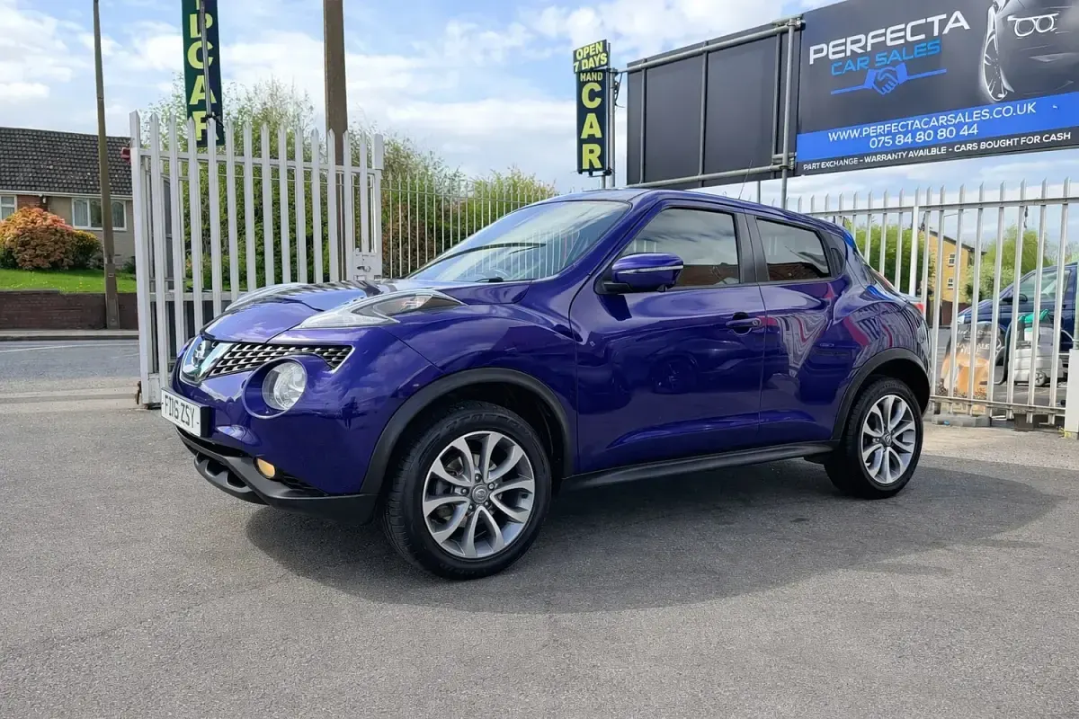 Used Nissan Juke Tekna 110 HP (80 kW) 2016 Blue SUV