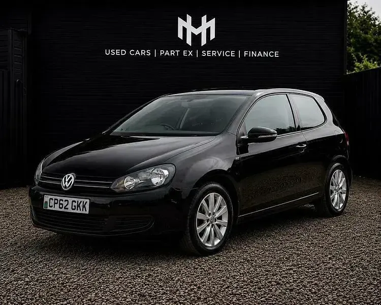 Used VW Golf VII Match 2012 Black Hatchback