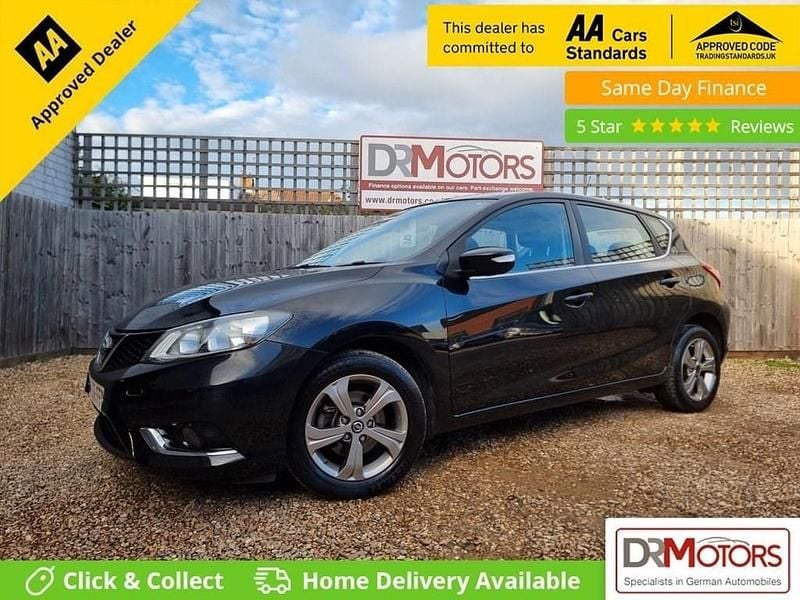 Black Used 2016 Nissan Pulsar Acenta Hatchback | £3,540 (Fair price) - Image 1/4