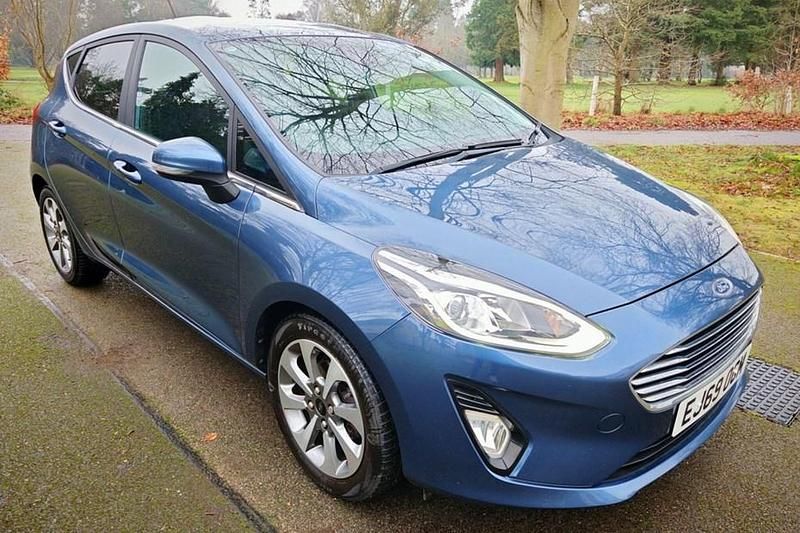 Used Ford Fiesta Titanium 125 HP (91 kW) 2019 Blue Hatchback