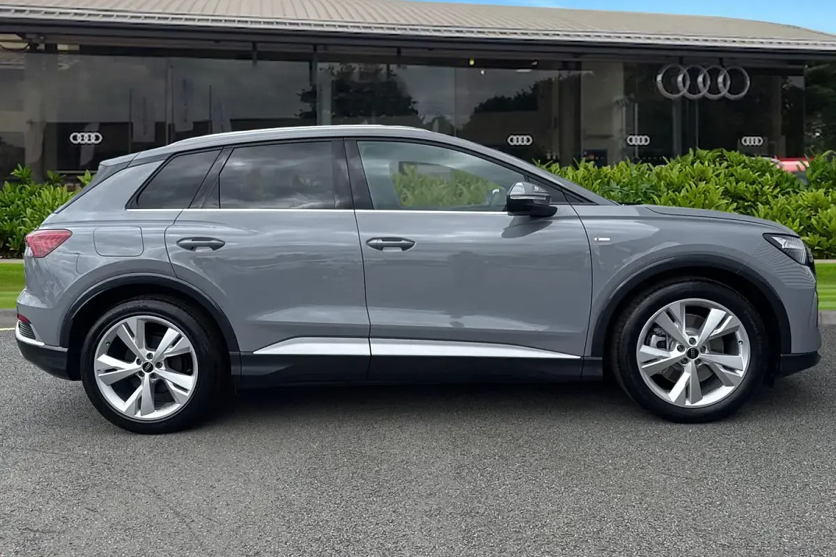 New Audi Q4 e-tron S-Line 210 kW (286 HP) 2026 Grey SUV