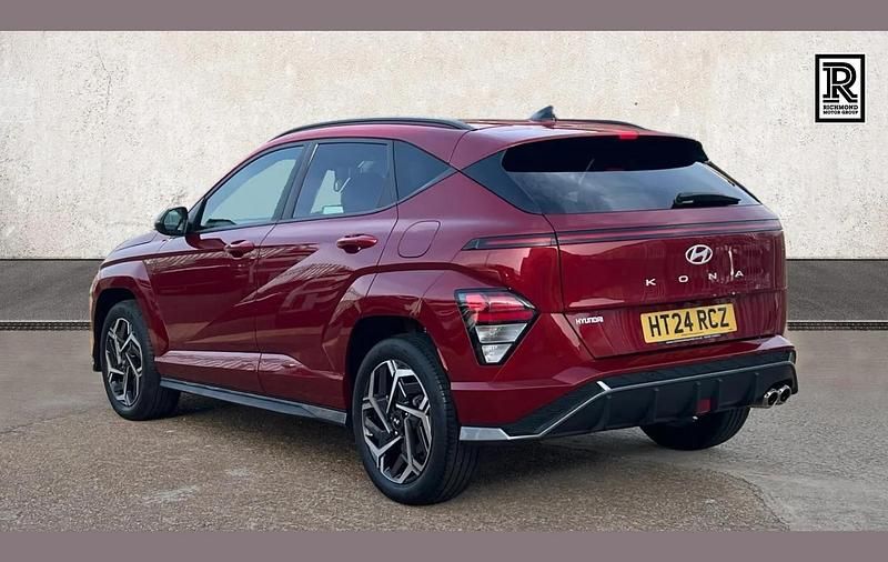 Used Hyundai Kona N Line 120 HP (88 kW) 2024 Red SUV