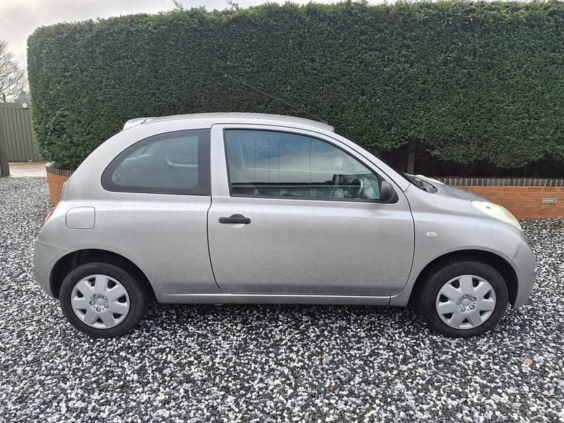 Silver Used 2005 Nissan Micra S Hatchback | £1,595 (Good price) - Image 1/4