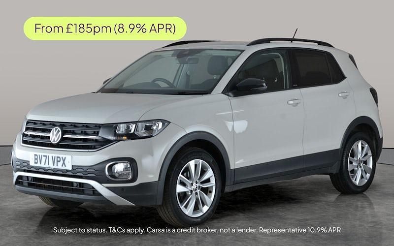 Grey Used 2021 VW T-Cross Active SUV | £14,540 (Fair price) - Image 1/2