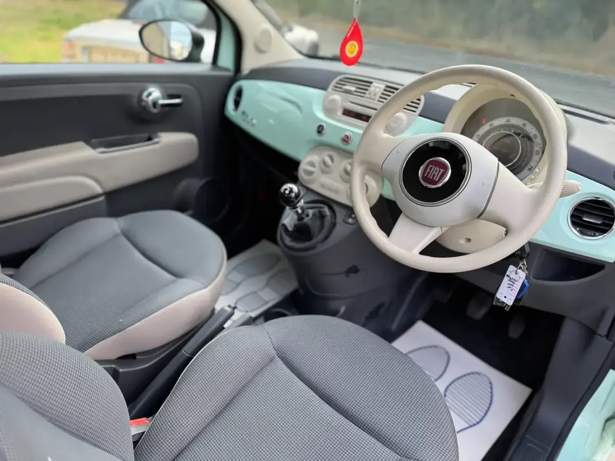Used Fiat 500 Pop 69 HP (50 kW) 2014 Green Hatchback
