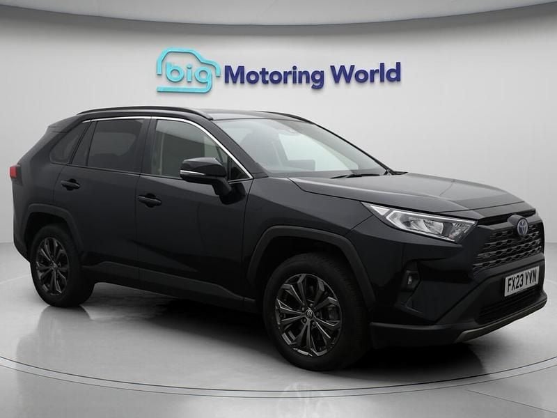 Black Used 2023 Toyota RAV4 Hybrid Design SUV | £26,000 (Super price) - Image 1/4