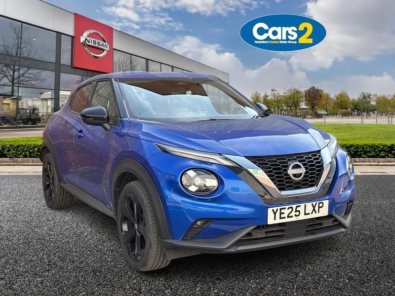 Blue New 2025 Nissan Juke Tekna SUV | £22,990 (A bit pricey) - Image 1/4