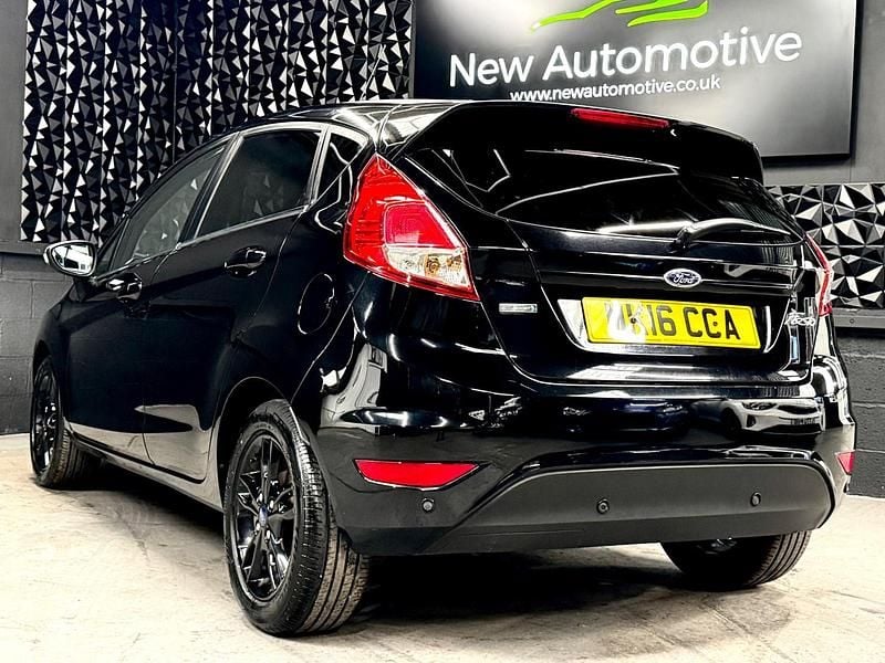Used Ford Fiesta Zetec 2016 Black Hatchback