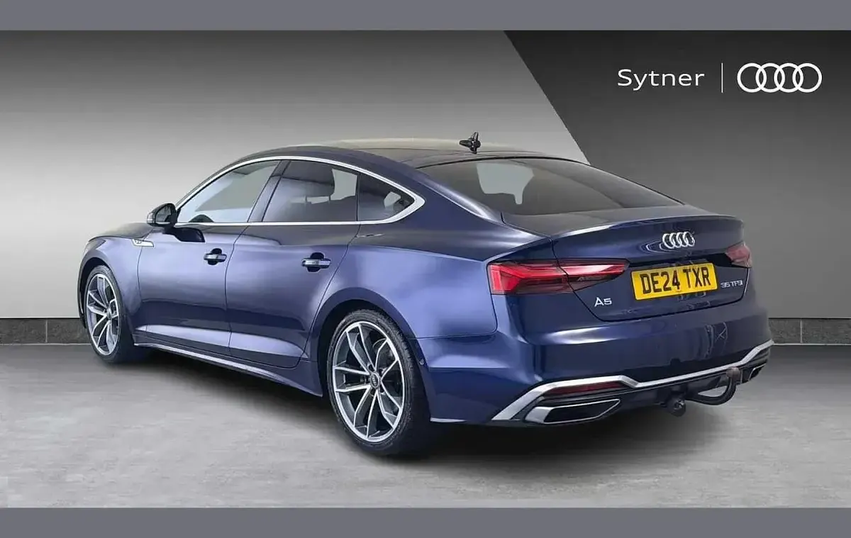 Used Audi A5 S-Line 147 HP (108 kW) 2024 Blue Hatchback