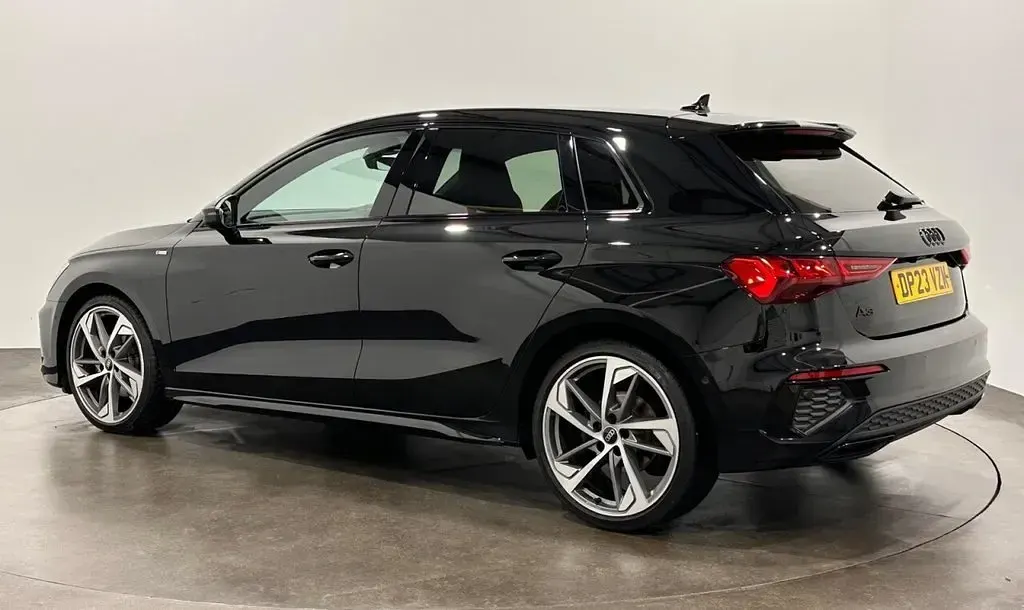 Used Audi A3 Sportback Black Edition 150 HP (110 kW) 2023 Black Hatchback