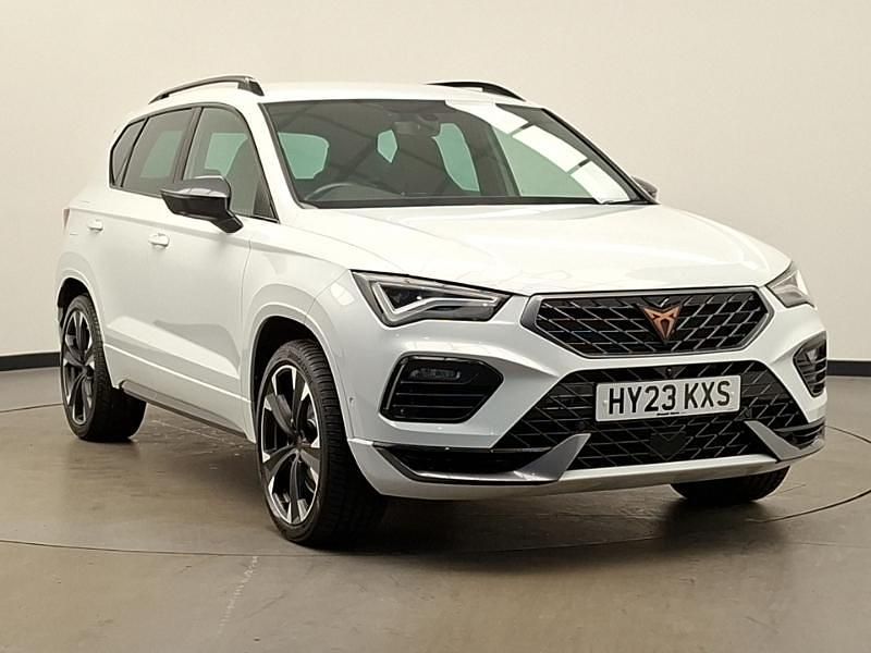 White Used 2023 Cupra Ateca VZ1 SUV | £26,298 (Fair price) - Image 1/4