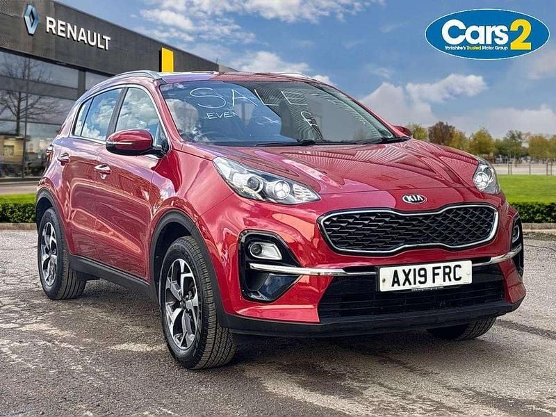 Red Used 2019 Kia Sportage 2 SUV | £10,995 (Fair price) - Image 1/4