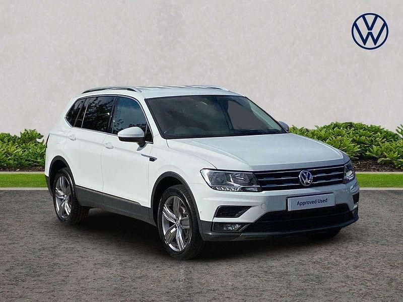 White Used 2021 VW Tiguan Allspace Match SUV | £21,250 (Fair price) - Image 1/4