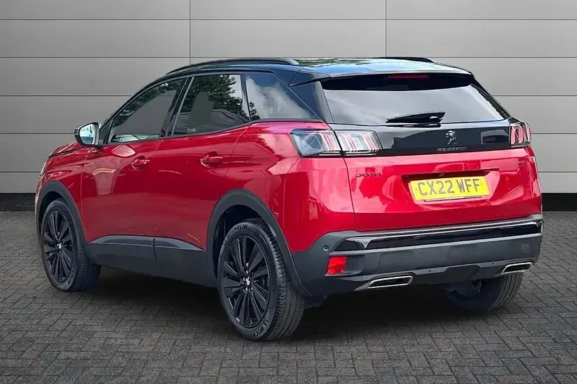 Used Peugeot 3008 Premium 131 HP (96 kW) 2022 Red SUV