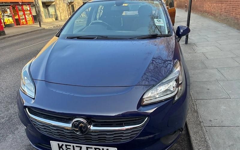 Used Vauxhall Corsa 75 HP (55 kW) 2017 Blue Hatchback