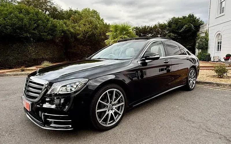 Used Mercedes S350 AMG line 286 HP (210 kW) 2019 Black Sedan