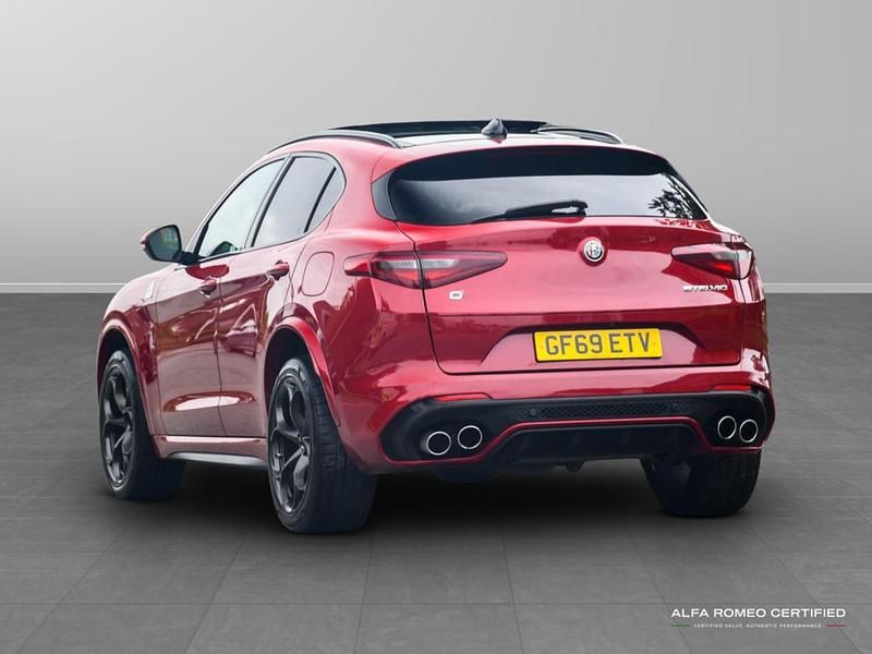 Red Used 2019 Alfa Romeo Stelvio Quadrifoglio SUV | £36,396 (Fair price) - Image 1/4