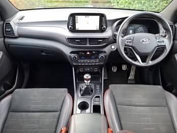 Used Hyundai Tucson N Line 136 HP (100 kW) 2019 Black SUV