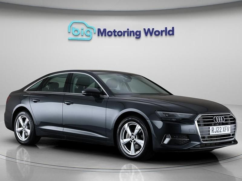 Grey Used 2022 Audi A6 Sport Sedan | £20,300 (Good price) - Image 1/4