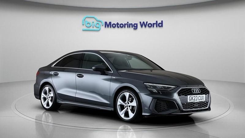 Used Audi A3 S-Line 150 HP (110 kW) 2023 Grey Sedan