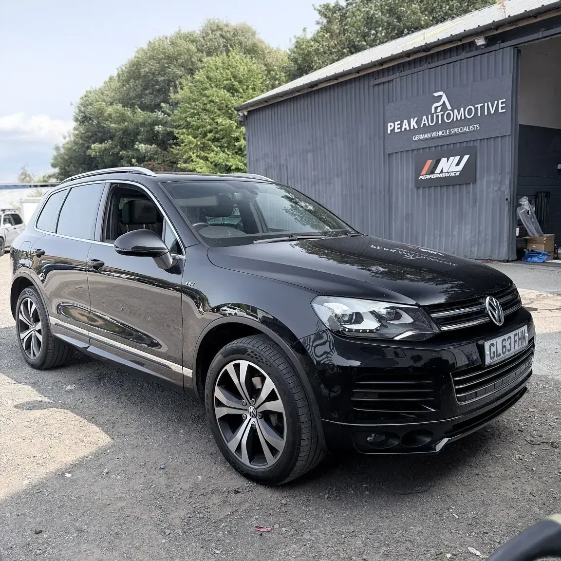 Used VW Touareg R-line 2014 Black SUV