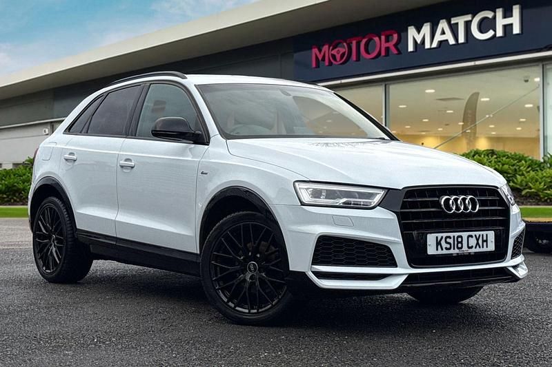 White Used 2018 Audi Q3 Black Edition SUV | £16,208 (Good price) - Image 1/4