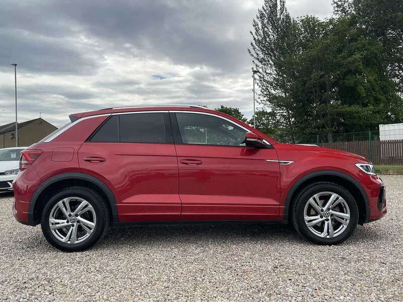 Used VW T-Roc R-line 148 HP (108 kW) 2022 Red SUV