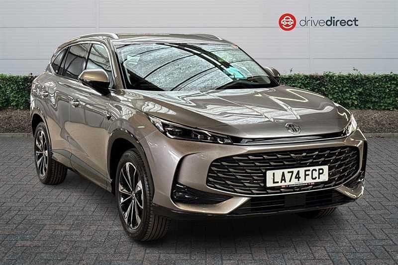 Metallic sterling silver Used 2024 MG HS SE SUV | £19,749 (Expensive) - Image 1/4