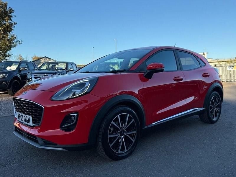 Used Ford Puma Titanium 155 HP (114 kW) 2021 Red SUV
