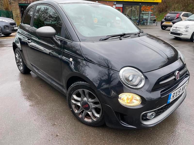 Used Fiat 500S S 2019 Black Hatchback