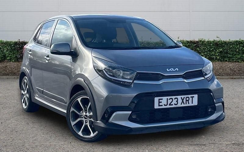 Used Kia Picanto X-Line 67 HP (49 kW) 2023 Grey Hatchback
